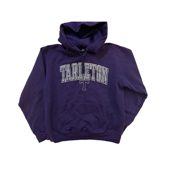 Tarleton State Texans Hoodie Sweatshirt Mens Medium Purple NCAA College Pullover - Picture 1 of 8